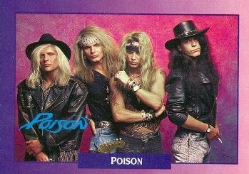 1991年POISON ブレット・マイケルズ直筆サイン色紙 1991年POISON ブレット・マイケルズ直筆サイン色紙 ブレット