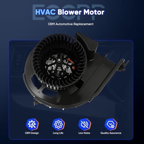 Image of ECCPP Blower Motor Fit for BMW X5 2007-2013 /2008-2014 X6 xDrive35i /ActiveHybrid /xDrive48i /xDrive30i /xDrive35i /xDrive50i /4.8i /3.0si X6 X5 M Sport Utility 3.0L 4.4L 4.8L AC Blower Motor 700292 HVAC