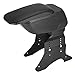 Universel Accoudoir Central Console Accessoire de Rangement et Repose-bras Cuir synthetique avec Compartiment Organiseur Piece Detachee d'Interieur de Voiture Noir