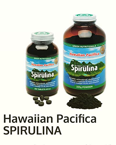 image for Green Nutritionals Hawaiian Pacifica Spirulina 100g powder - Vegan Fri