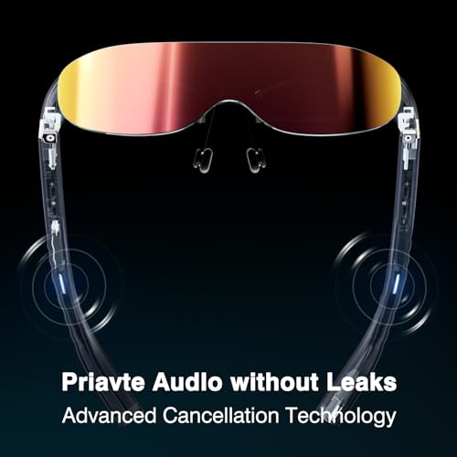 Image of Viline AR /XR Glasses Smart glasses for Gaming Headset Video Display Glasses Myopia Adjustment 1800 Brightness Sunglasses, 1920 * 1280 HD Adapted for PC /Android /iOS /PS5 /Xbox /Steamdeck /Consoles