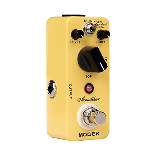 Image of MOOER Acoustikar Acoustic Guitar Pedal Simulator Pedal