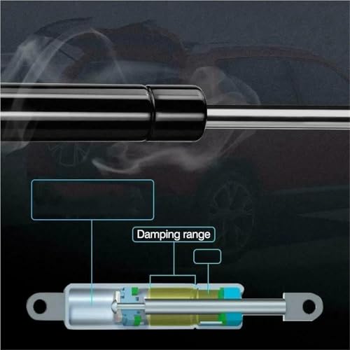 Vérins à gaz capot avant PM3396 à levage assisté amorti