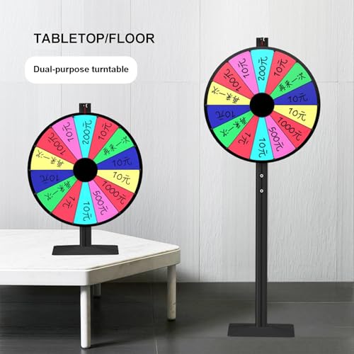 Plateau tournant 24 pouces réglable avec feutre et gomme effaçable - 3