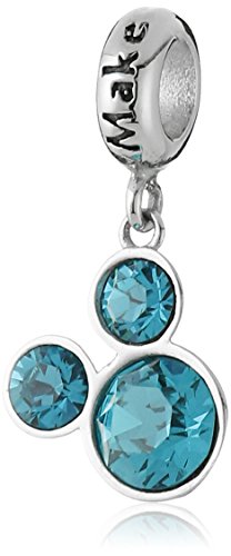 Disney Stainless Steel Mickey Birthstone 