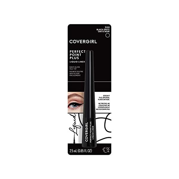 Covergirl Perfect Point Plus Liquid Eyeliner, Black Onyx, .08 Fl. Oz.