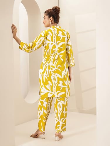 Image of Libas Printed Cotton Blend Co-ord Set