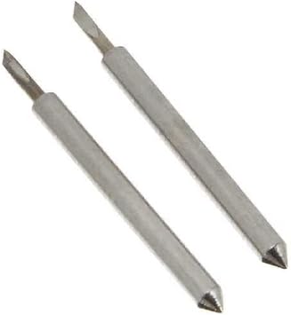 Cricut 2007457 Fine-Point replacement blade tips thin tip (2 ct), metal, 2-pack