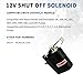 RABROPAR 12V Shut Off Solenoid 26214 Compatible with Roosa Master 6.2 6.9 7.3 5.7 6.5, Compatible with John Deere Stanadyne DB JDB DC JDC DBO DM2 DM4 DB2 DB4