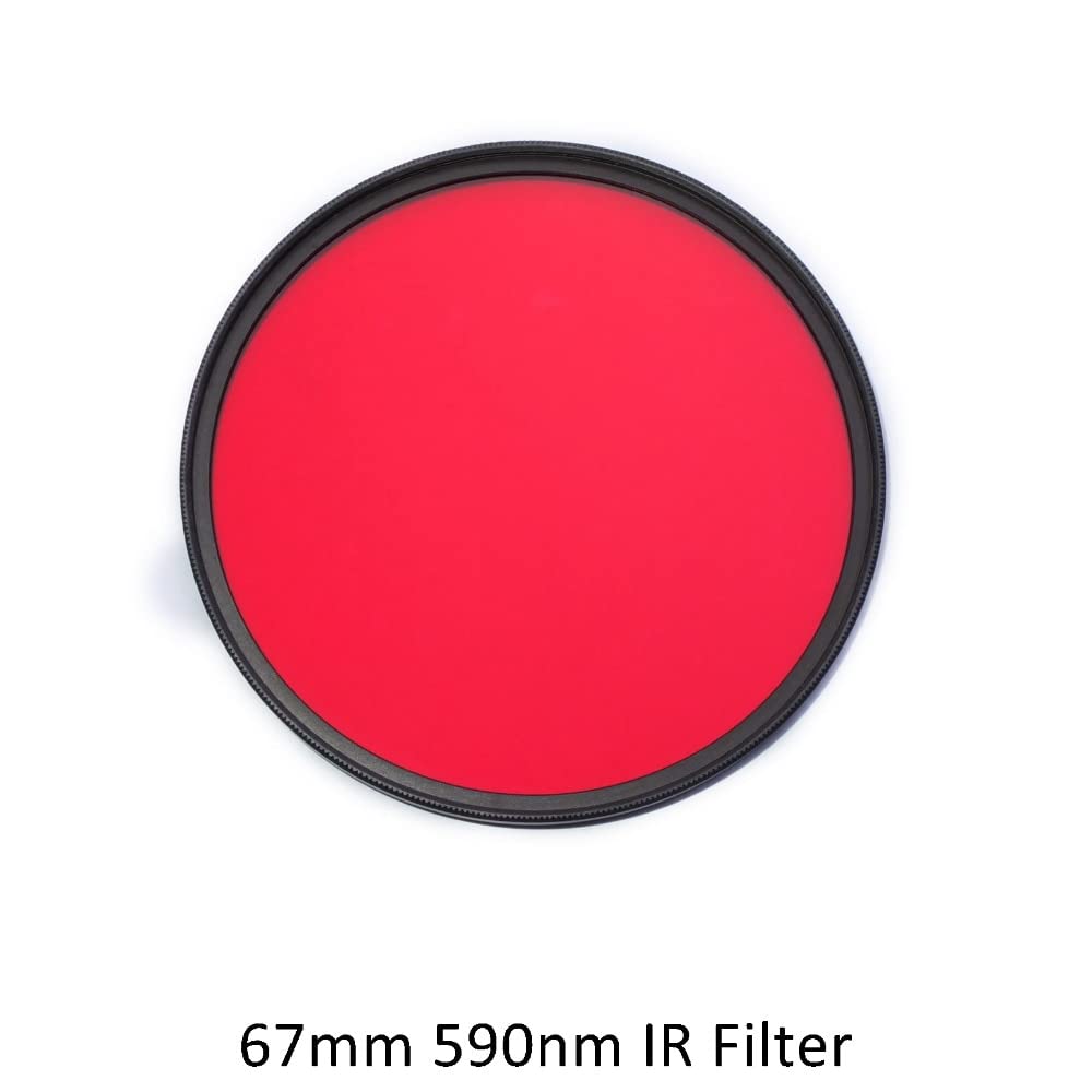 67mm 590nm R59 Filtro Ottico a infrarossi for Accessori for Lenti for Fotocamera