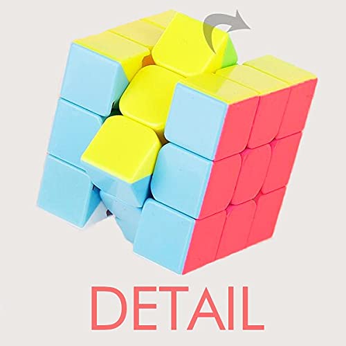 Paris French Yellow Landmark Pattern Magic Cube Puzzle 3x3 Toy