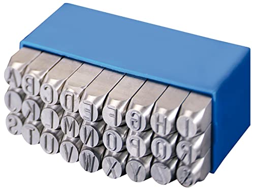 GRAVUREM T 27 Pieces 4mm Reverse Abecedary with Temperate
