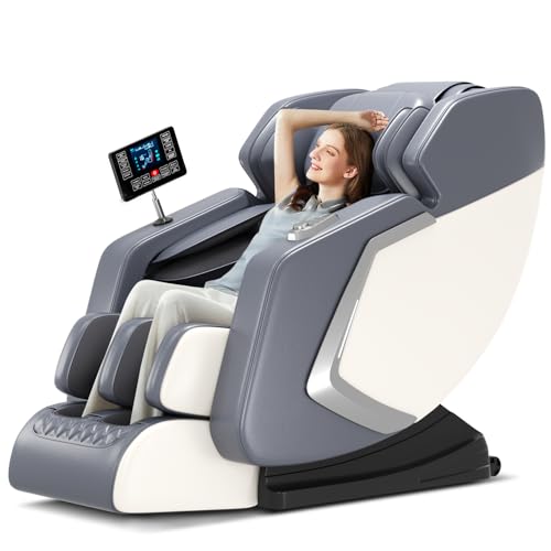 AOVOJRM Massage Chair Full Body- Zero GravityMassage Recliner with Air Pressure, 10 Fixed Massage...