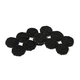 TruGuard Richelieu America LTD 93509TV TG 24PK 3/4" Black Felt Pads, 10 Piece