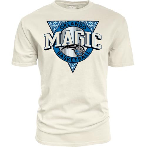 Orlando Magic NBA Officially Licensed T-Shirt Ringspun Triblock Ivory, XX-Large