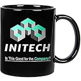 Initech From Office Space Coffee Mug With Motivational Slogan Is This Good For The Company_ Premium...