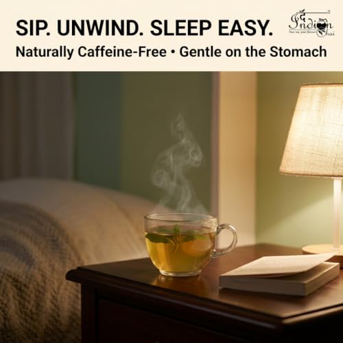 Image of The Indian Chai - Organic Peppermint Tea 250g Bulk Pack | Caffeine-Free Herbal Aromatic Mint Infusion | Refreshing Mint Burst for Night Time Relaxation