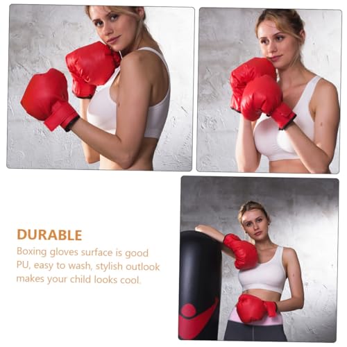 Guantes de boxeo cómodos para entrenamiento en casa y sparring 6