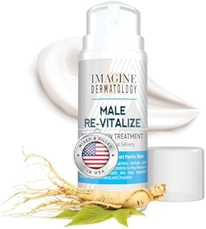 Original Male Re-Vitalize Penile Health Relief Cream Soothe Protect Irritated Chaffed Skin TSA Compliant Size (3.3fl oz/ 100ml)