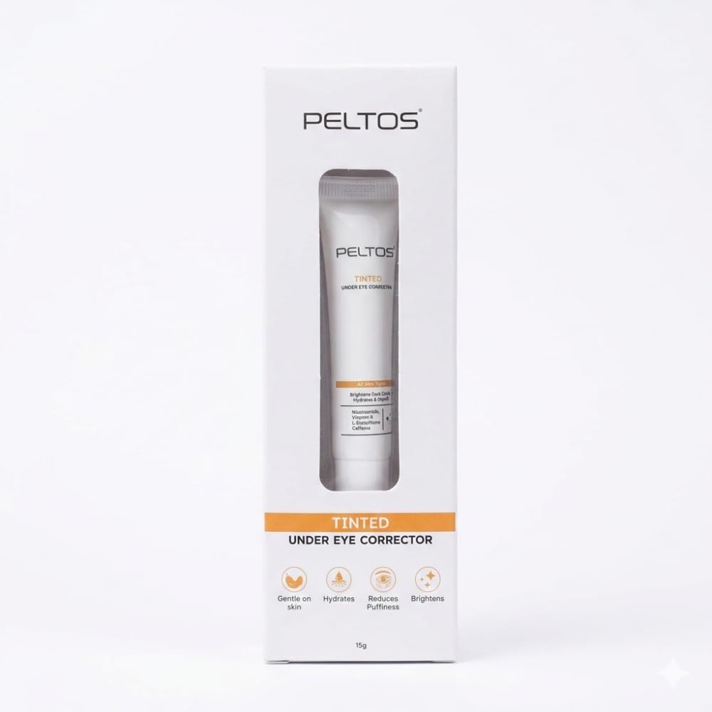 Peltos Tinted Under Eye Corrector Cream – Reduces Dark Circles, Puffiness & Fine Lines – Anti-Aging Eye Cream for Firming, Brightening & Hydrating Sensitive Skin (15gm)-picture-33
