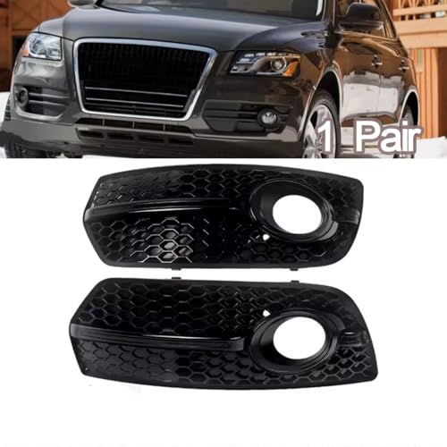 Cache antibrouillard avant compatible Q5 2009 à 2012 paire de grilles auto - 4