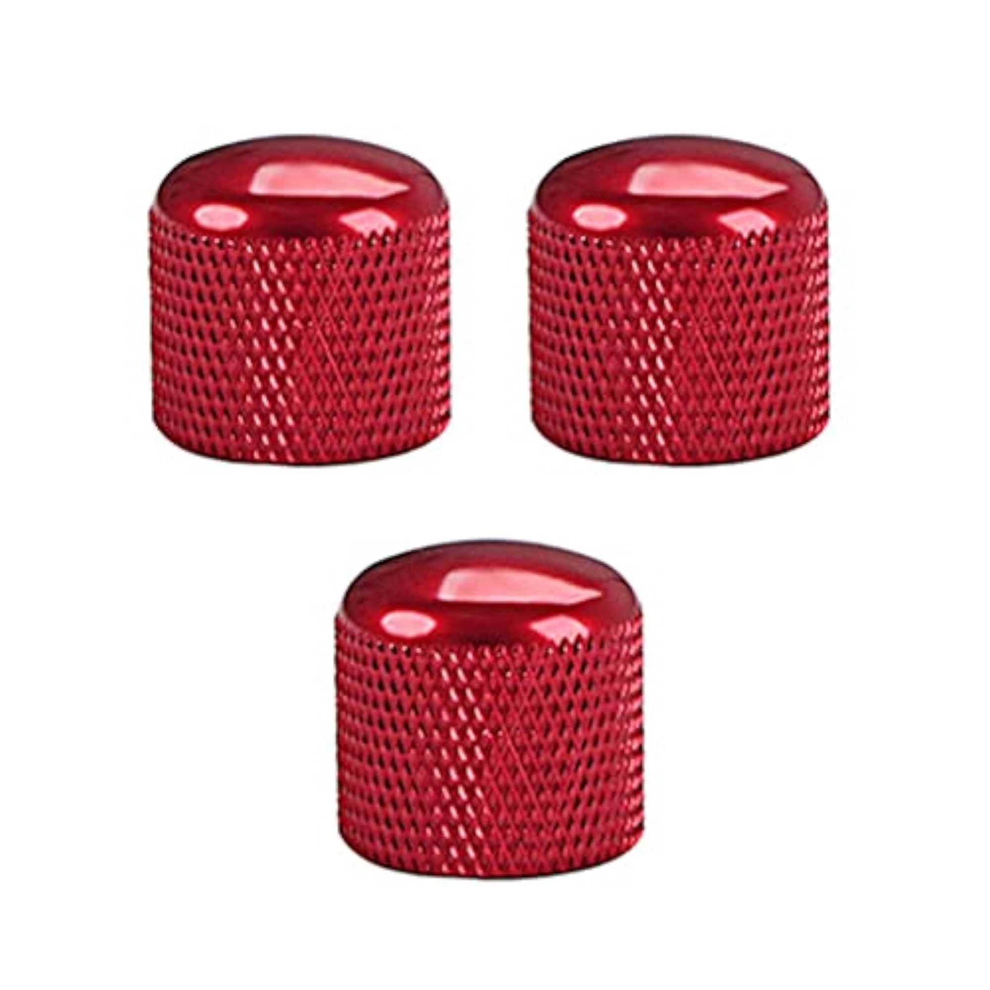 3 Pcs Electric Guitar and Bass Tone Volume Control Knobs Cap