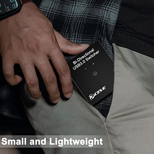 Commutatore USB 2.0 Automatico A 2 Porte - Condivisione Stampante/Fotocamera Tra PC - Foto 7