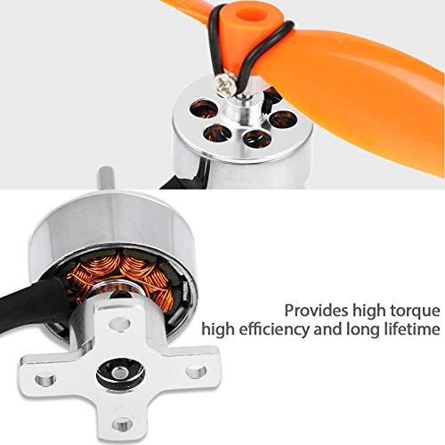 RC Metallmotor, High Performance Brushless Motor, 3800KV for RC Fixed Wing Aircraft, Drones and Model Airplanes