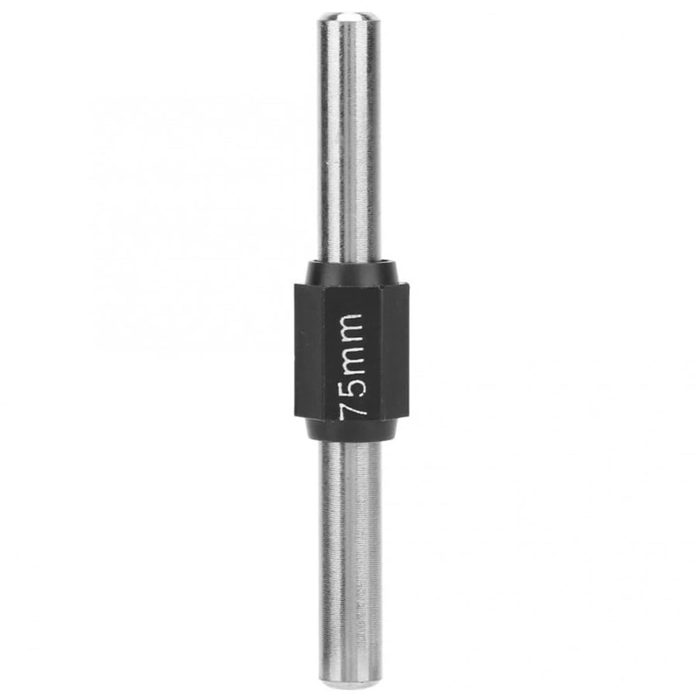 EasyByMall Jauge de tige d'étalonnage micrométrique en acier inoxydable, barre de référence pour micromètres extérieurs, outil de mesure (25 mm/50 mm/75 mm/100 mm)