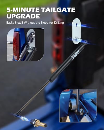 Image of Orion Motor Tech Compatible with 04-14 F150 and 06-08 Lincoln Mark LT Tailgate Assist, Truck Tail Gate Lift Assist Tailgate Shock Compatible with 2004-2014 Ford F-150 & 2006-2008 Lincoln Mark LTS