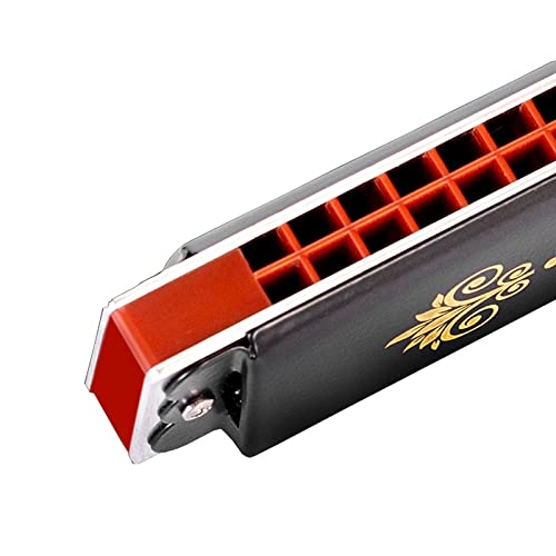 Harmonica Tremolo harmonica 24 orifices orgue ABS peigne cuivres roseau harpe instrument Key C East top t2406k… - Les Beatles, Paul McCartney, John Lennon, RIngo Starr, George Harrison Harmonica Tremolo harmonica 24 orifices orgue ABS peigne cuivres roseau harpe instrument Key C East top t2406k… – Image 5