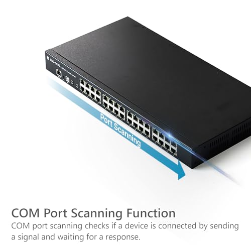Image of 32-Port Console Server, RS232 Serial to Ethernet Device Server, SCG-5632