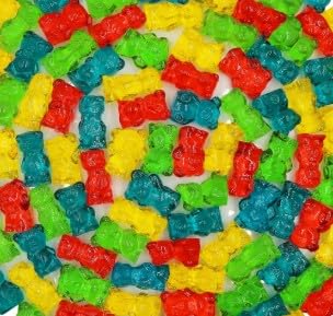 Smarty Stop 3D Candy Gummy Candies Gathering Chubby Bears, 1 pound Pack of 1
