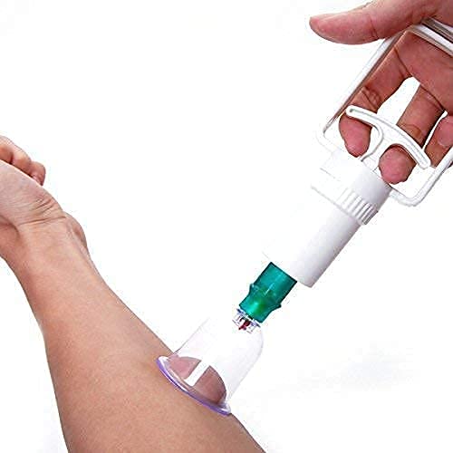 Image of 12pcs Bio Magnetic Vacuum Cupping Therapy Set, Professional Chinese Suction Acupuncture Cups with Extension Tube, Deep Tissue Massage and Back Pain Relief Cupping Kit