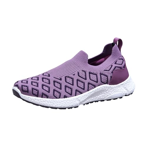 Image of Neeman's Crystal Knit Slip On for Women | Breathable Knit Upper, Cushioned EVA Sole | Lightweight, Flexible Shoes for Everyday Comfort