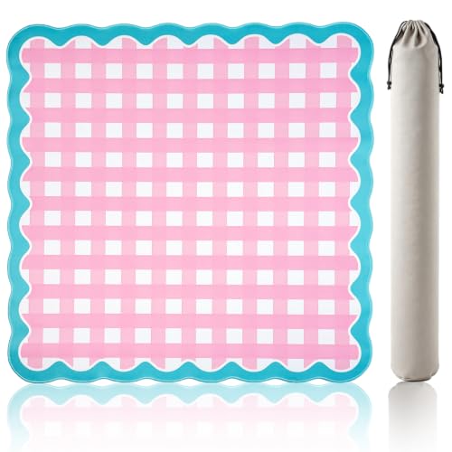 The Blush Scalloped Mahj Mat