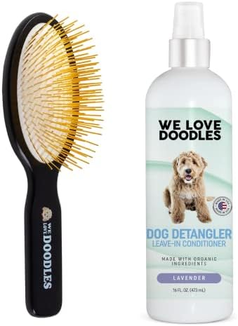 Groomage Dog Brush For Long-Haired Dogs – 27mm Extra Long Pin Brush With Beech Wood Handle - View #10
