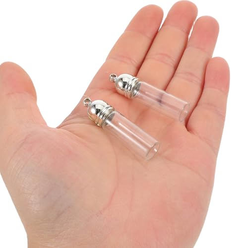 Colgante de Perfume HEALSOPTHY 12 Botellas de Vidrio para Joyería 4