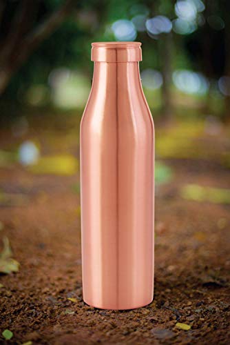 Image of Nirlon Water Bottle with New Stylish and Advanced Leak Proof Cap -Copper Bottles 1000 ml,for Kids for School,Sports & Office, Set of 4 Pieces