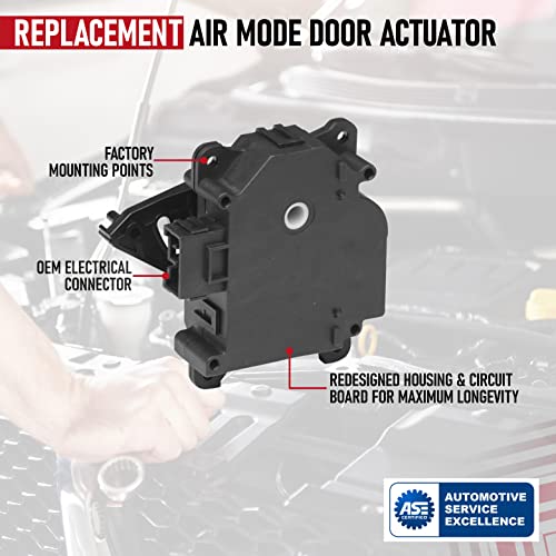 Image of HVAC Air Blend Door Actuator Mode - Compatible with Lexus Vehicles - 97-05 GS300, GS400, GS430, IS300, RX300, 2002-2010 SC430 - Replaces 8710630371, 604-917, 87106-30371, 604917 - Heater Servo Unit