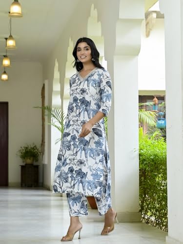 Image of ANNI DESIGNER Women Kurta with Palazzo