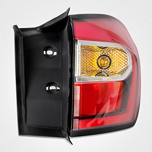 Right Outer Tail Light Indicator Tail Light With Side Lights Compatible With 2017 2018 2019 Ford Escape Kuga, Brake Rear Lamp With Bulb Inside (Outer Passenger Side) #TOP6