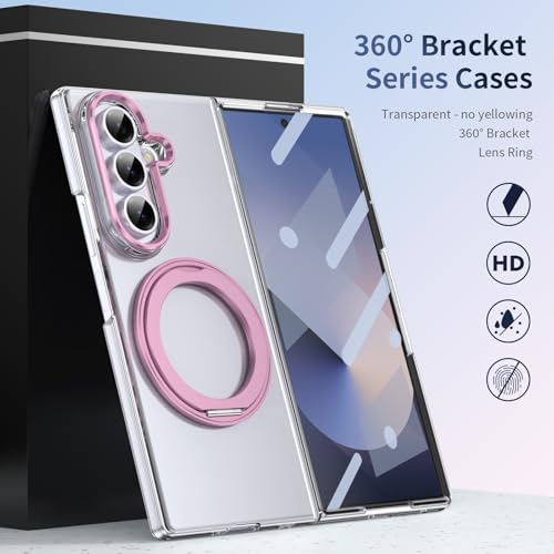 Coque de protection antichoc pour Samsung Galaxy Z Fold 7 transparent