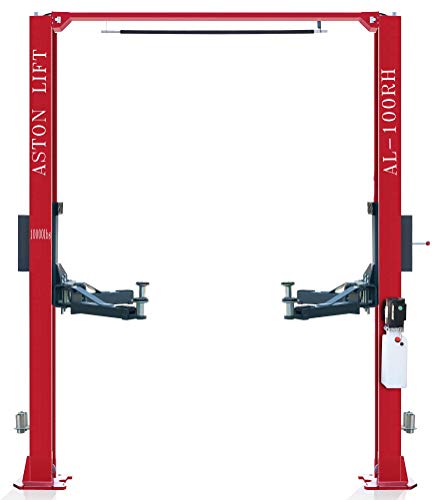 Aston High-End car Lift 10000 lbs. 2 Post car liftSingle-Point-Safety-Lock-Releasetwo Post car Lift Overhead 2 Post car Lift auto car Truck Lift Hoist