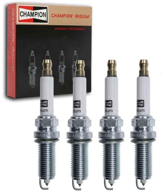 4 bujías Champion Iridium compatibles con Toyota Prius 1.8L L4 2010-2020