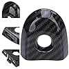 806441KK0D Car Driver Side Door Handle Lock Cover with Key Hole Replacement for Nissan Juke for Nissan Micra K13 ABS Carbon Fiber Style Accessory #4