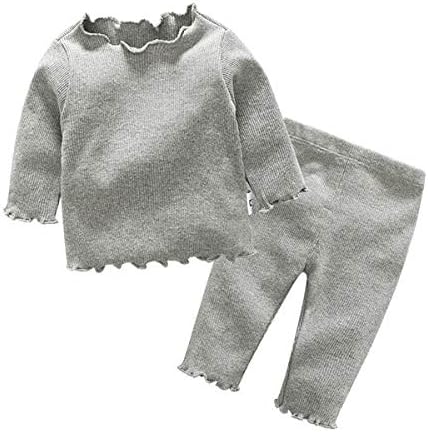 新しいです 女の赤ちゃんの服 春と秋の赤ちゃんの新生児0 3ヶ月の女の赤ちゃんの服 ニットソリッドカラートップ パンツ赤ちゃんの洋服女の子ボディギフト写真の摩耗のために 洋式 Color B Kid Size 9m ロンパース カバーオール オンライン通販