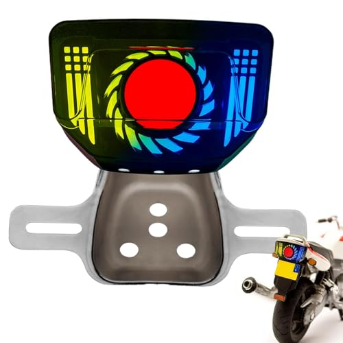 Luces traseras de motocicleta LED con máxima protección impermeable para lluvia y conducción nocturna