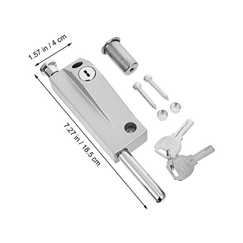 ULTECHNOVO Mola Trava Barrel Parafuso de Metal Fechadura Da Porta de Segurança Trava De Segurança Em