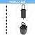 Square Link Rain Chain-8.5 FT, Durable Black Powder-Coated Aluminum,Premium Rain Chains for Gutters (9 Cups)